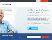 Tablet Screenshot of advantaira.com